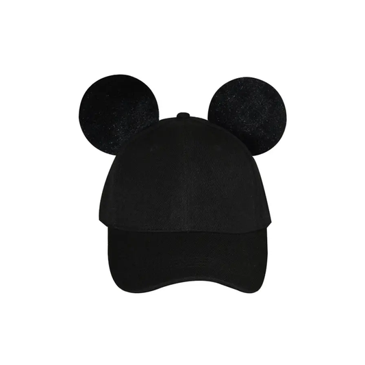 Mouse Ears Baseball Cap (Black)